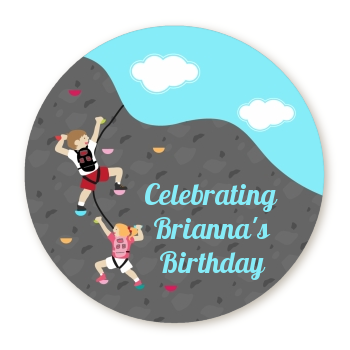  Rock Climbing - Personalized Birthday Party Table Confetti 
