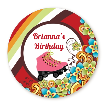  Roller Skating - Personalized Birthday Party Table Confetti 