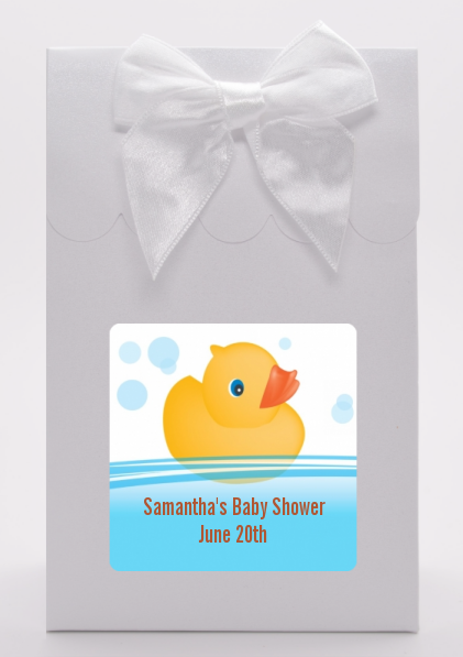 Rubber Ducky - Baby Shower Goodie Bags