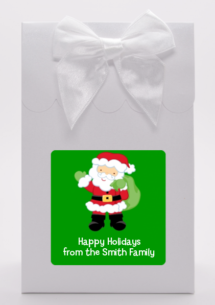 Santa's Green Bag - Christmas Goodie Bags