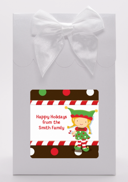 Santa's Little Elfie - Christmas Goodie Bags