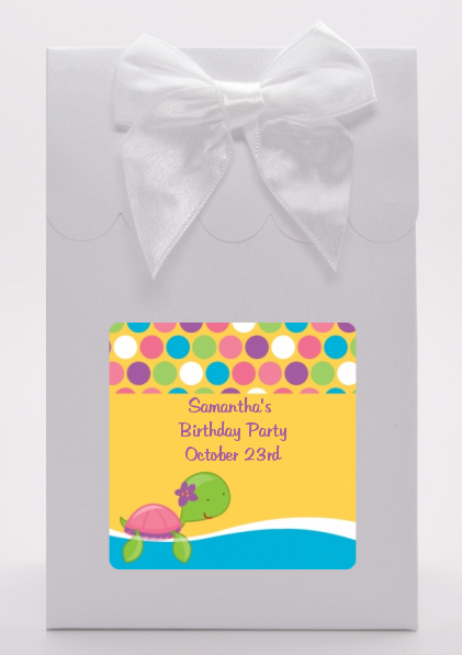 Sea Turtle Girl - Baby Shower Goodie Bags