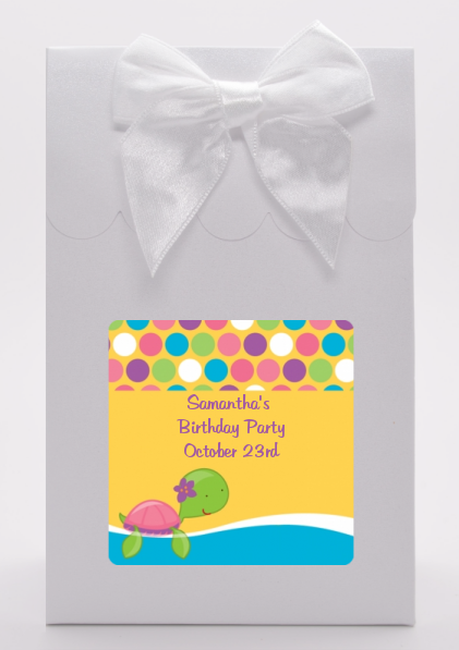 Sea Turtle Girl - Birthday Party Goodie Bags