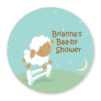  Sheep - Personalized Baby Shower Table Confetti 