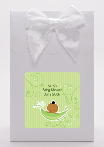 Sweet Pea African American Boy - Baby Shower Goodie Bags