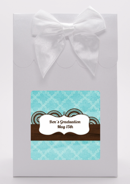 Teal - Graduation Party Goodie Bags