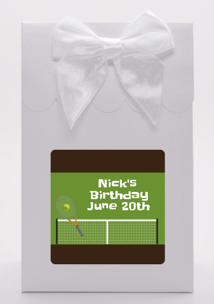 Tennis - Birthday Party Goodie Bags