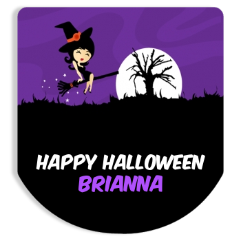 Trendy Witch - Personalized Hand Sanitizer Sticker Labels