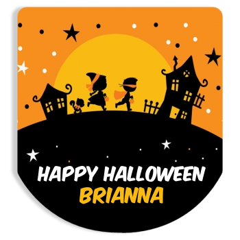 Trick or Treat - Personalized Hand Sanitizer Sticker Labels