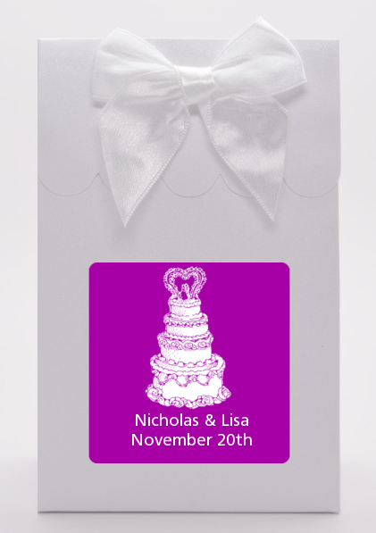 Wedding Cake - Bridal Shower Goodie Bags