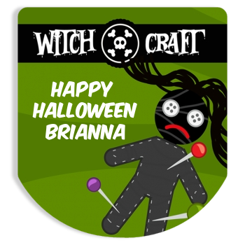 Witch Craft - Personalized Hand Sanitizer Sticker Labels