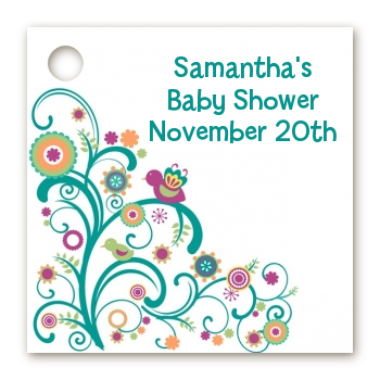 Baby Sprinkle - Personalized Baby Shower Card Stock Favor Tags