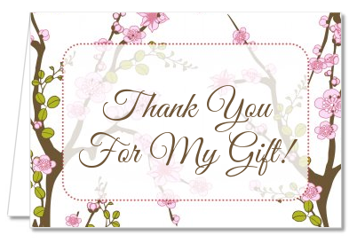 Blossom - Bridal Shower Thank You Cards