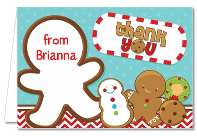 Cookie Exchange - Christmas Thank You Cards