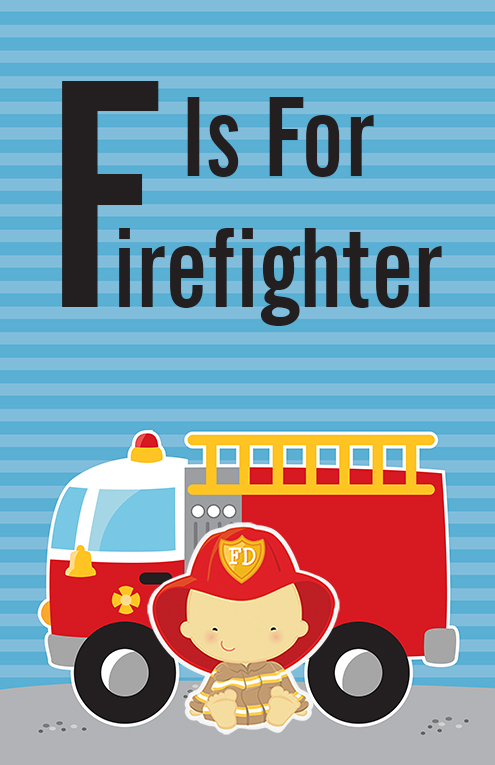  Future Firefighter - Personalized Baby Shower Nursery Wall Art Choose Asian
