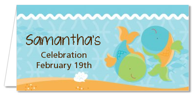Fish | Pisces Horoscope - Personalized Baby Shower Place Cards
