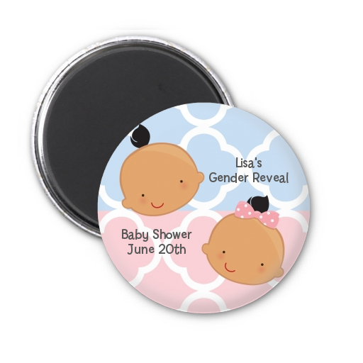 Gender Reveal Hispanic Personalized Baby Shower Favors