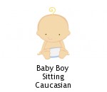 Baby Boy Sitting Caucasian