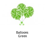 Balloons Green