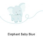 Elephant Baby Blue