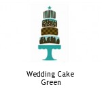 Wedding Cake Green