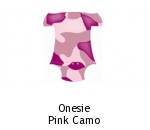 Onesie Pink Camo