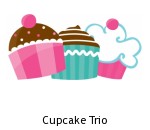 Cupcake Trio
