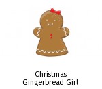 Christmas Gingerbread Girl