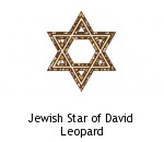 Jewish Star of David Leopard