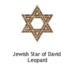 Jewish Star of David Leopard