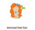Mermaid Red Hair