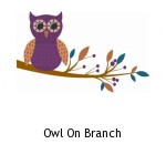 Owl On Branch