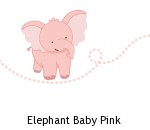 Elephant Baby Pink