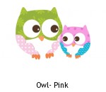 Owl- Pink