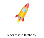 Rocketship Birthday