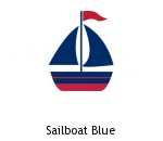 Sailboat Blue