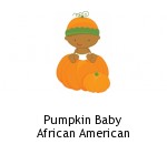 Pumpkin Baby African American
