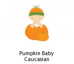 Pumpkin Baby Caucasian