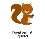 Forest Animal Squirrel