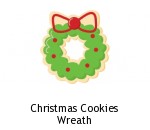 Christmas Cookies Wreath