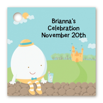 Humpty Dumpty - Personalized Baby Shower Card Stock Favor Tags