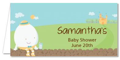 Humpty Dumpty - Personalized Baby Shower Place Cards