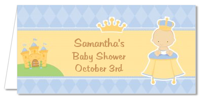 Little Prince - Personalized Baby Shower Place Cards