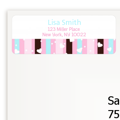 OMG LOL BFF Sweet 16 - Birthday Party Return Address Labels