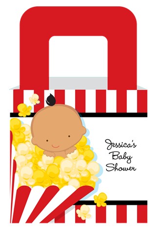  About To Pop &reg; - Personalized Baby Shower Favor Boxes 