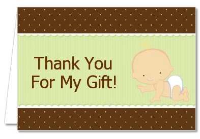 Baby Neutral Caucasian - Baby Shower Thank You Cards