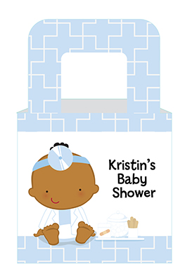  Little Doctor On The Way - Personalized Baby Shower Favor Boxes Caucasian