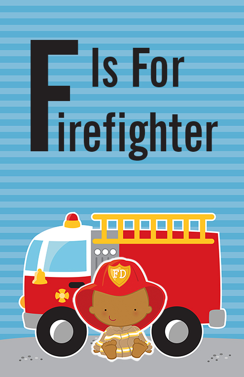  Future Firefighter - Personalized Baby Shower Nursery Wall Art Choose Asian