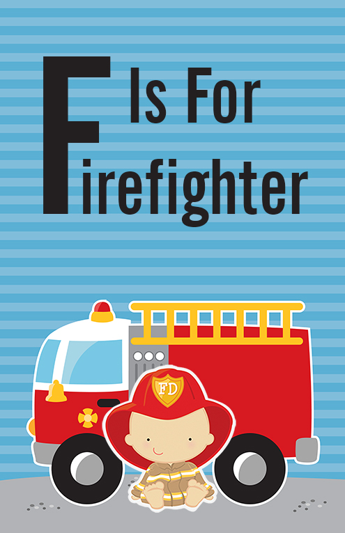  Future Firefighter - Personalized Baby Shower Nursery Wall Art Choose Asian