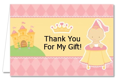 Little Princess - Baby Shower Thank You Cards